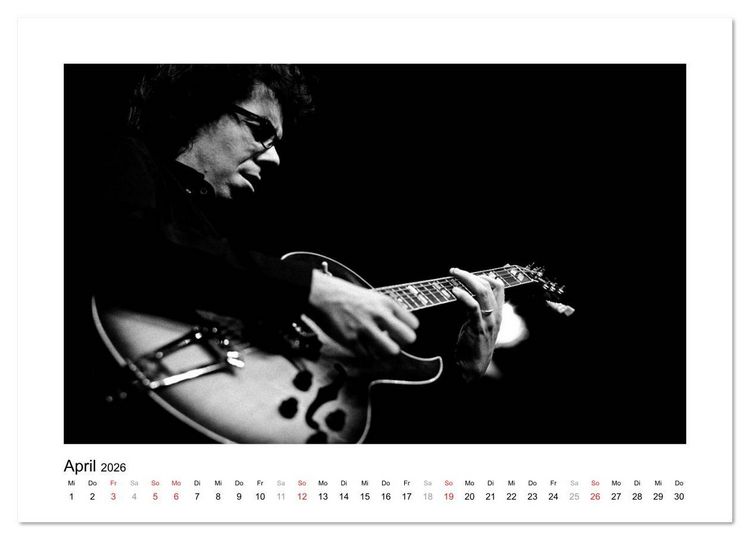 Produktbild: Jazztime (Wandkalender 2026 DIN A3 quer), CALVENDO Monatskalender