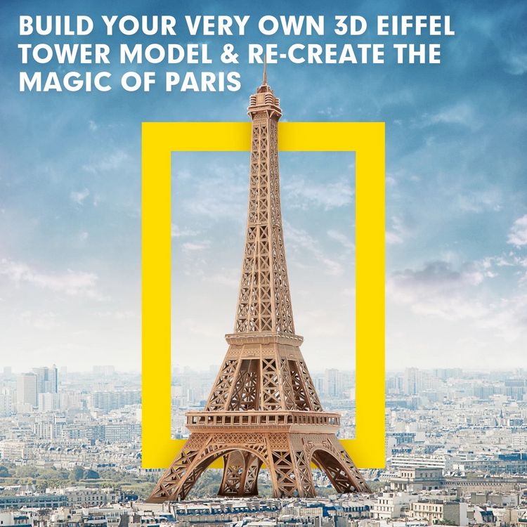Produktbild: CUBICFUN - 3D Puzzle Eiffelturm 80 Teile