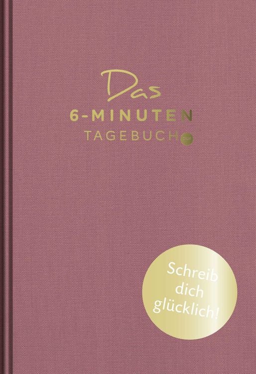 Produktbild: Das 6-Minuten-Tagebuch pur (granat)
