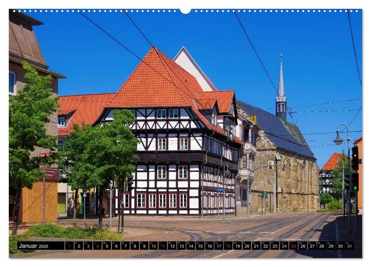 Produktbild: Halberstadt - Das Tor zum Harz (Wandkalender 2026 DIN A2 quer), CALVENDO Monatskalender
