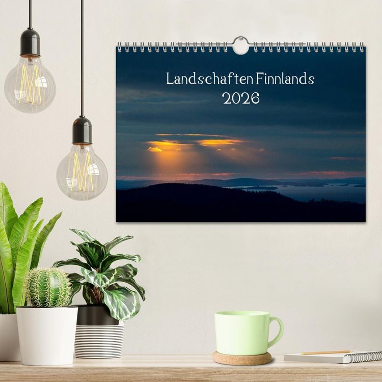 Produktbild: Landschaften Finnlands (Wandkalender 2026 DIN A4 quer), CALVENDO Monatskalender