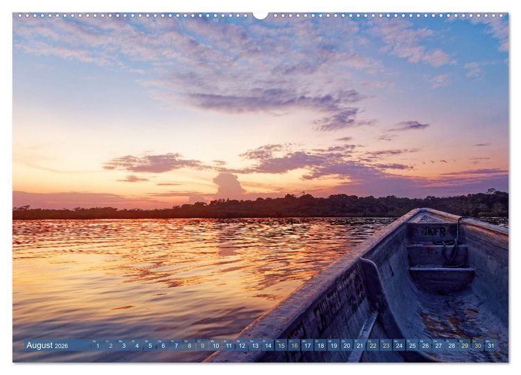 Produktbild: Der Amazonas: von den Anden zum Atlantik (Wandkalender 2026 DIN A2 quer), CALVENDO Monatskalender