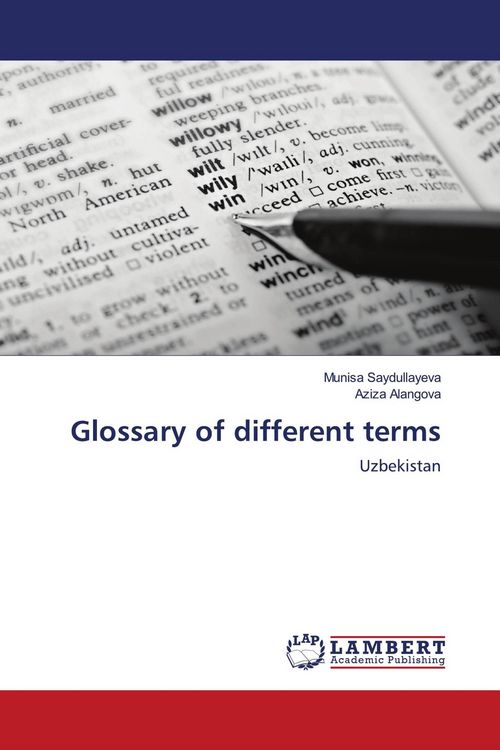 Produktbild: Glossary of different terms