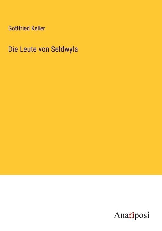 Produktbild: Die Leute von Seldwyla