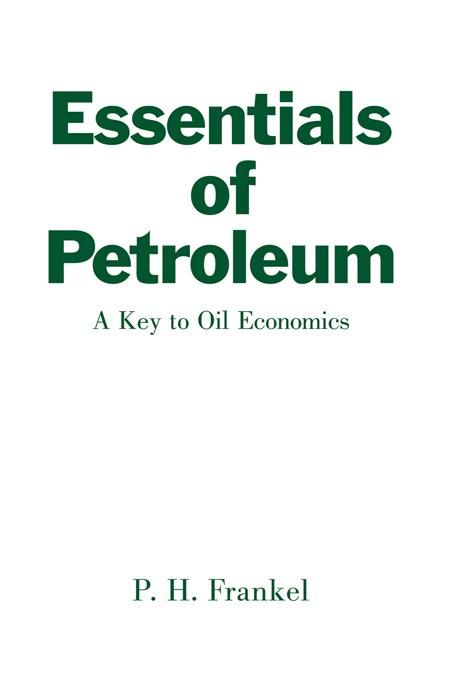 Produktbild: Essentials of Petroleum