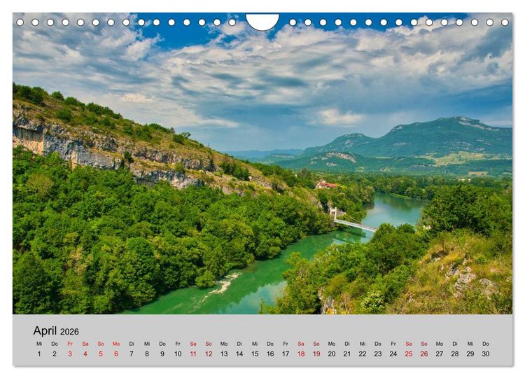 Produktbild: Streifzug durch Savoyen (Wandkalender 2026 DIN A4 quer), CALVENDO Monatskalender