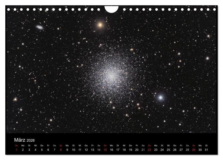 Produktbild: Astro-Fotografie (Wandkalender 2026 DIN A4 quer), CALVENDO Monatskalender