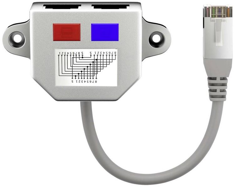 Produktbild: Goobay Y-Adapter ISDN Adapter