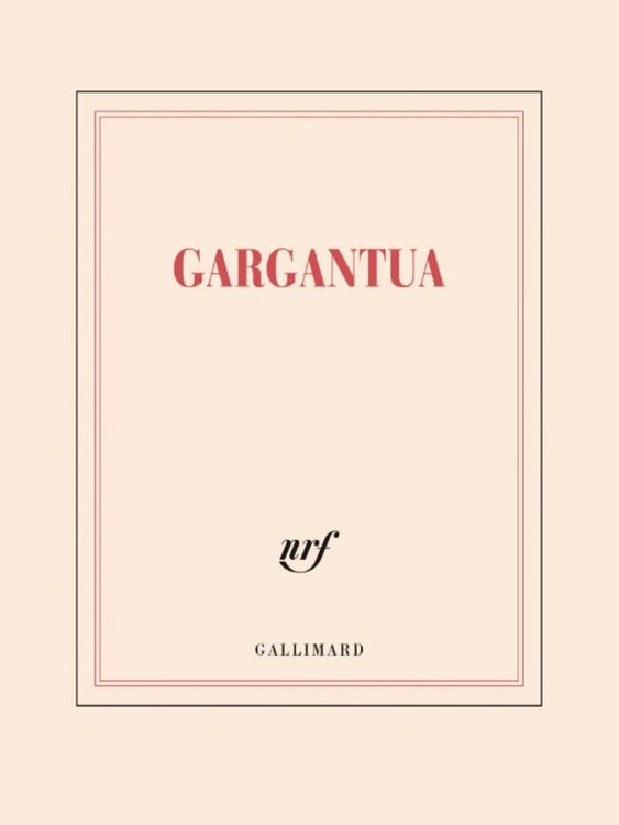 Produktbild: Gargantua : m&eacute;ga-bloc pages blanches