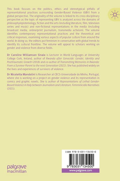 Produktbild: Representing Gender-Based Violence
