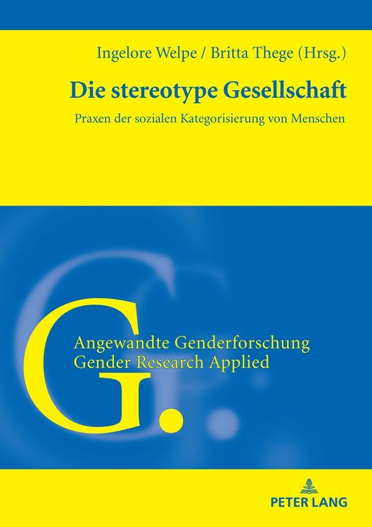 Produktbild: Die stereotype Gesellschaft