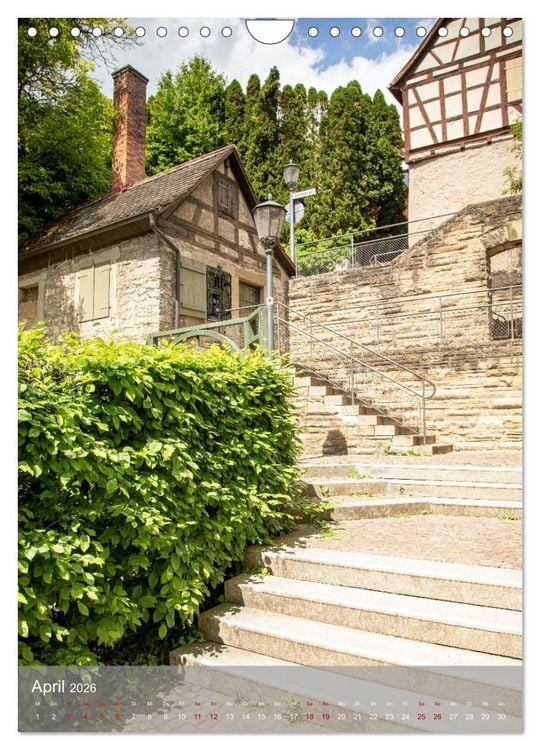 Produktbild: Bietigheim Altstadt (Wandkalender 2026 DIN A4 hoch), CALVENDO Monatskalender