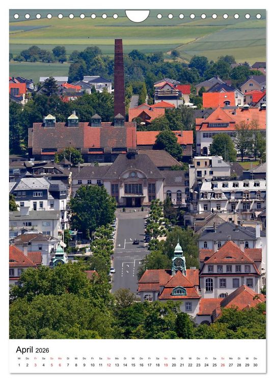 Produktbild: Bad Nauheim 2026 von Petrus Bodenstaff (Wandkalender 2026 DIN A4 hoch), CALVENDO Monatskalender