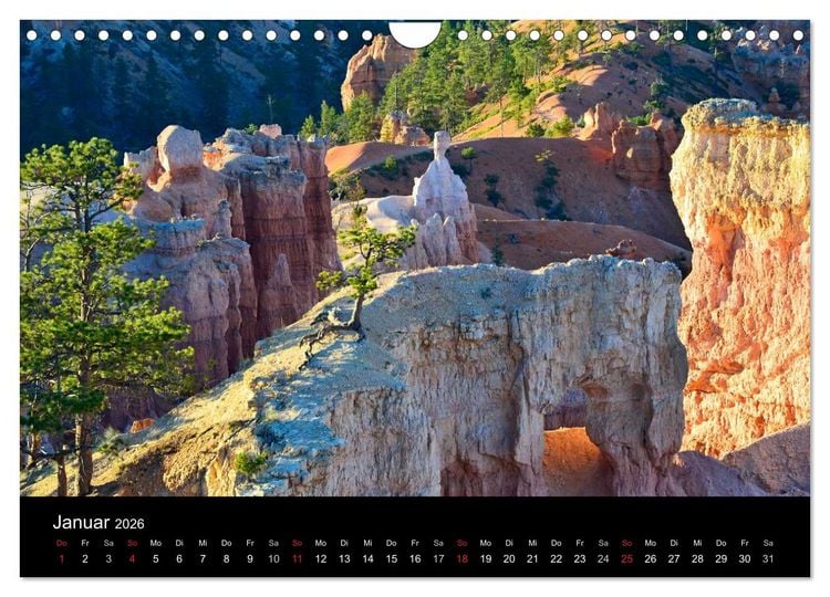 Produktbild: USA Landscapes (Wandkalender 2026 DIN A4 quer), CALVENDO Monatskalender