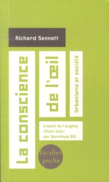 Produktbild: La conscience de l'oeil : urbanisme et soci&eacute;t&eacute;