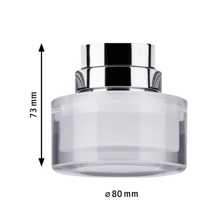 Produktbild: Paulmann Topa Dot  Hochvolt-Schienensystem-Leuchte URail LED fest eingebaut 5.2 W LED Chrom, Klar, Satin