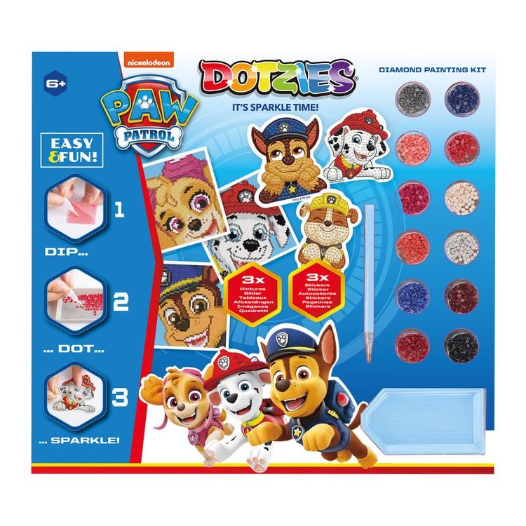 Bild vom Artikel Diamond Dotz - Dotzies - Diamond Painting Set Paw Patrol vom Autor 