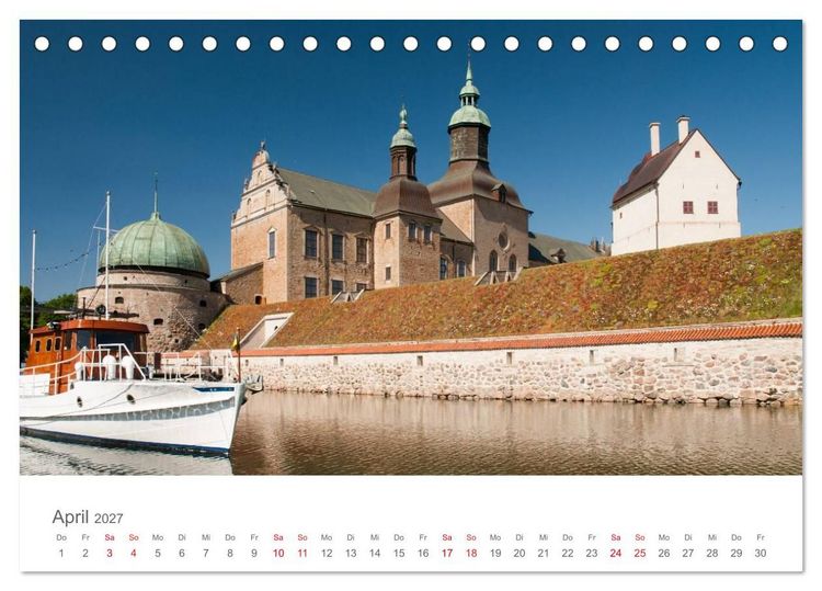 Produktbild: Nordisch gut - Schweden (Tischkalender 2027 DIN A5 quer), CALVENDO Monatskalender