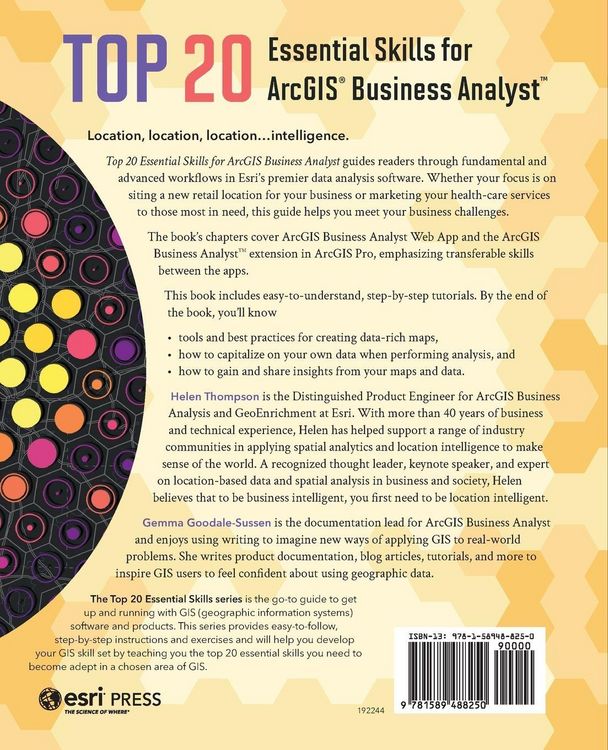 Produktbild: Top 20 Essential Skills for ArcGIS Business Analyst