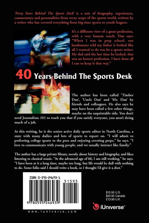 Produktbild: 40 Years Behind The Sports Desk