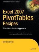 Produktbild: Excel 2007 PivotTables Recipes