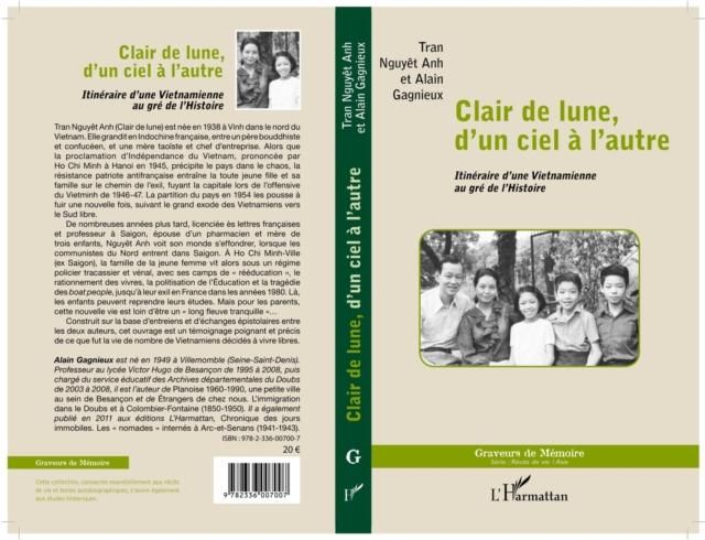 Produktbild: Clair de lune, d'un ciel a l'autre : Itineraire d'une Vietnamienne au gre de l'histoire