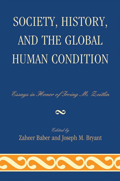 Produktbild: Society, History, and the Global Human Condition