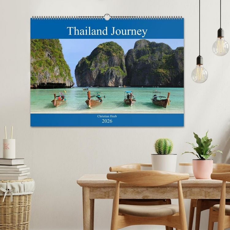 Produktbild: Thailand Journey (Wandkalender 2026 DIN A2 quer), CALVENDO Monatskalender