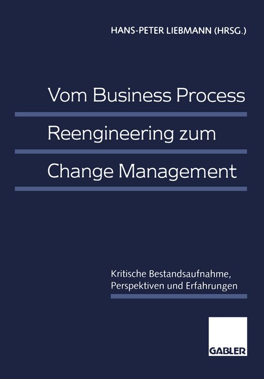 Produktbild: Vom Business Process Reengineering zum Change Management