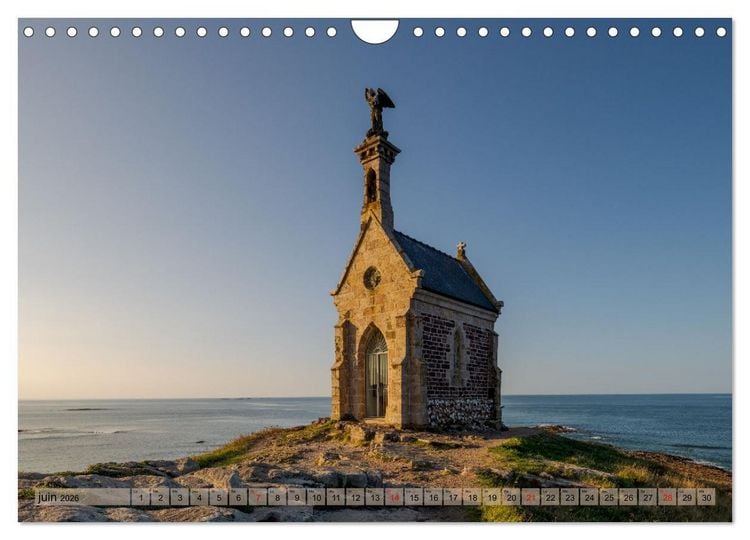 Produktbild: Une Bretagne unique (Calendrier mural 2026 DIN A4 vertical), CALVENDO calendrier mensuel