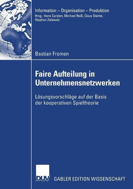 Produktbild: Faire Aufteilung in Unternehmensnetzwerken
