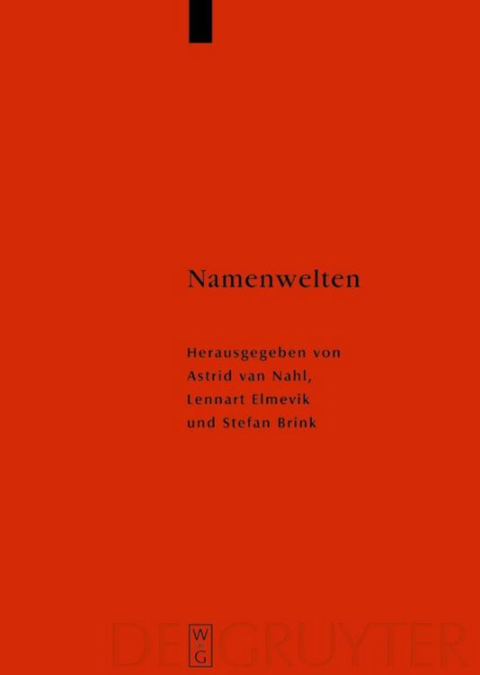 Produktbild: Namenwelten