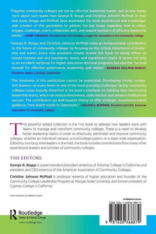Produktbild: Team Leadership in Community Colleges