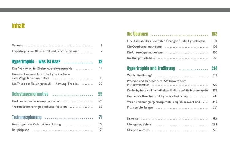 Produktbild: Hypertrophietraining