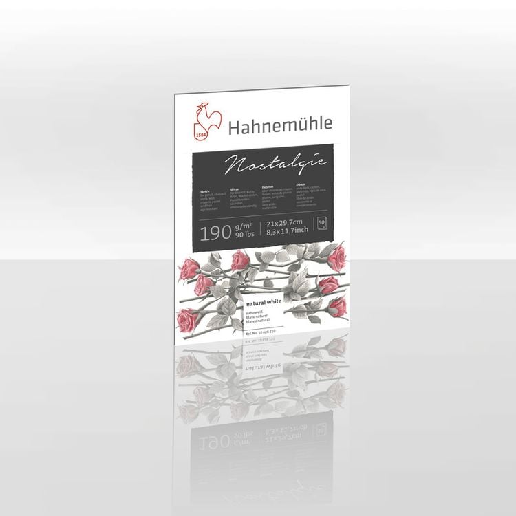 Produktbild: Hahnem&uuml;hle Papier Nostalgie, DIN A 4, 190 g/m&sup2;