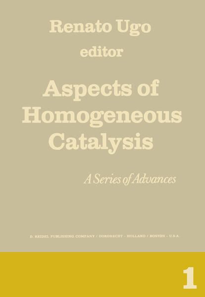 Produktbild: Aspects of Homogeneous Catalysis