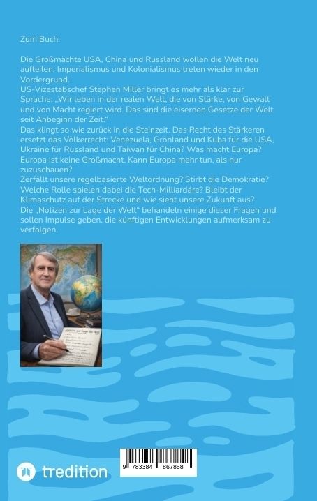 Produktbild: Notizen zur Lage der Welt