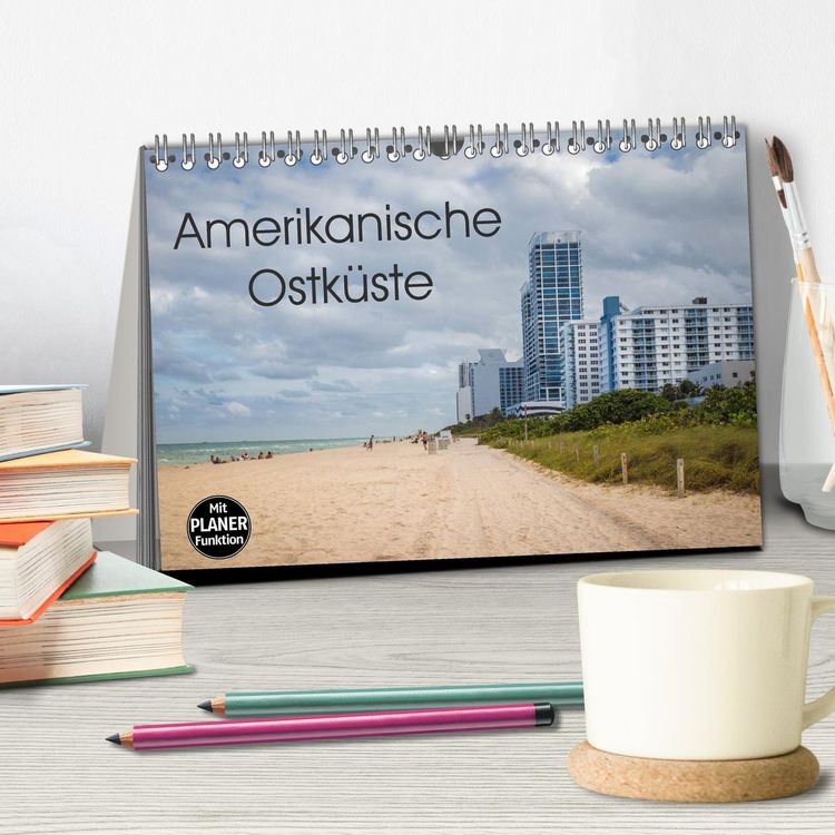 Produktbild: Amerikanische Ostk&uuml;ste (Tischkalender 2026 DIN A5 quer), CALVENDO Monatskalender