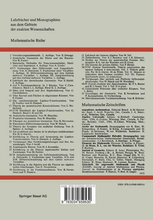 Produktbild: Numerische Methoden der Approximationstheorie
