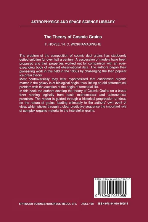 Produktbild: The Theory of Cosmic Grains