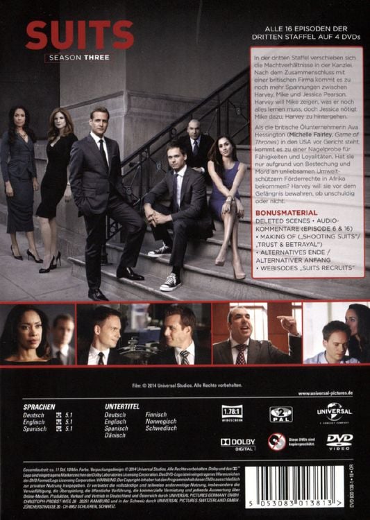Produktbild: Suits - Staffel 3