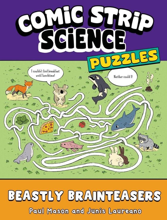 Produktbild: Comic Strip Science Puzzles: Beastly Brain Games