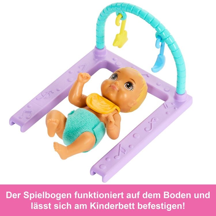 Produktbild: Barbie Skipper Babysitter Zwillings-Kinderzimmer-Spielset