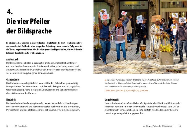 Produktbild: 55 Foto-Hacks &ndash; Tricks & Skills f&uuml;r bessere Bilder und noch mehr Spa&szlig; beim Fotografieren