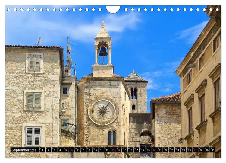 Produktbild: Split Metropole Dalmatiens (Wandkalender 2026 DIN A4 quer), CALVENDO Monatskalender
