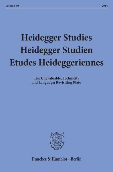 Produktbild: Heidegger Studies - Heidegger Studien - Etudes Heideggeriennes.