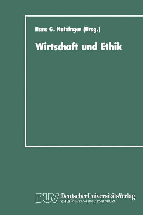 Produktbild: Wirtschaft und Ethik