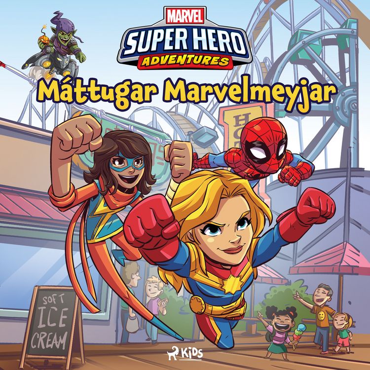 Produktbild: Ofurhetjur &iacute; &aelig;vint&yacute;rum - M&aacute;ttugar Marvelmeyjar