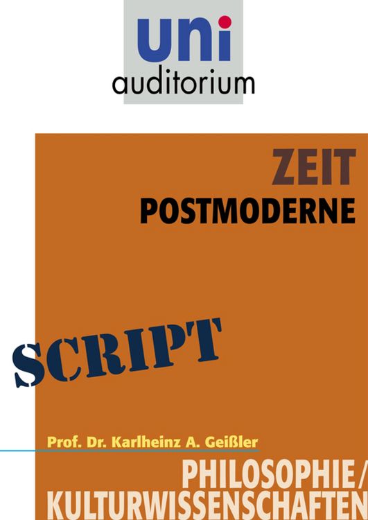 Produktbild: Zeit - Postmoderne