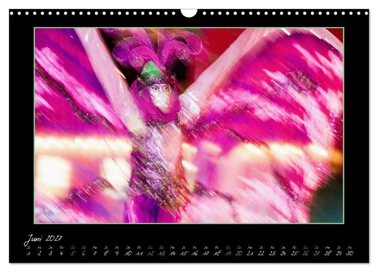 Produktbild: Venezianische Masken in Ludwigsburg (Wandkalender 2027 DIN A3 quer), CALVENDO Monatskalender